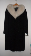 Pelzmantel,Erbstück,Persianer und Polarfuchs Gr.40-42 Gebraucht