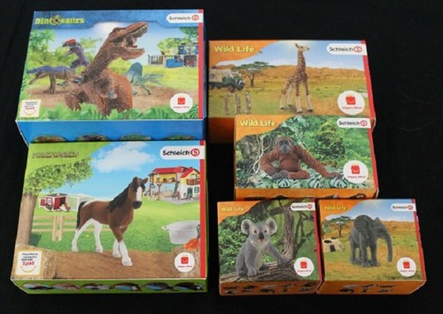 Verschiedene schleich tiere - schleich,