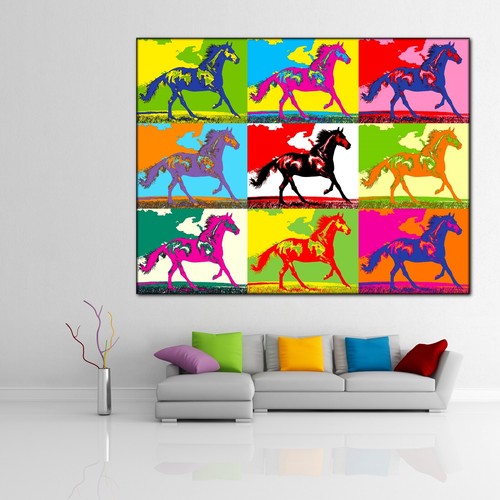 Leinwand bild xxl pop art - leinwand,