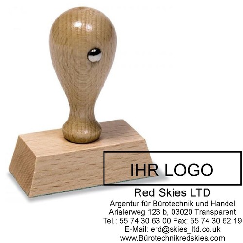 Stempel personalisiert mit