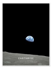 Poster Earthrise - Apollo 8 -