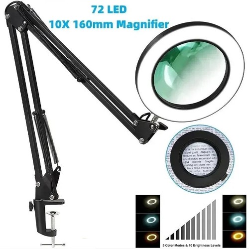 Lupe mit licht led usb - mit,
