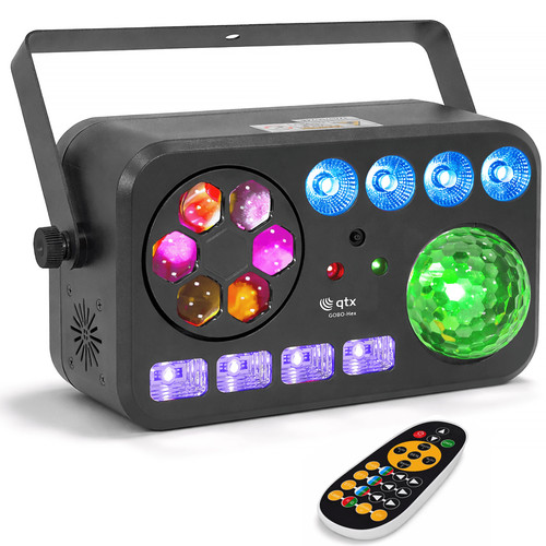 Qtx gobo hex led laser - qtx, 6
