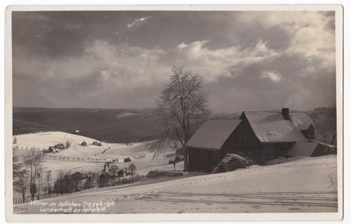 Landschaft rehefeld - ak, zu