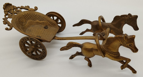 Römische streitwagen figur - römische, streitwagen-figur