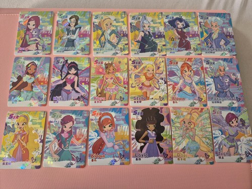 Winx karten ssr charakter set - winx,