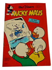 Micky Maus Heft 1960 Nr 10 Ehapa mit Sammelbild ohne Gutschein Sammlerzustand
