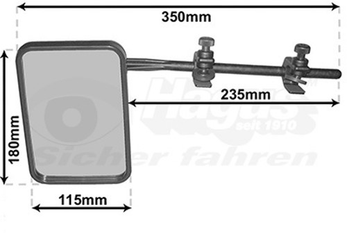Van wezel caravanspiegel hagus - van,