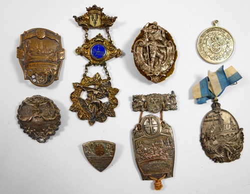 Sammlung von abzeichen - sammlung,