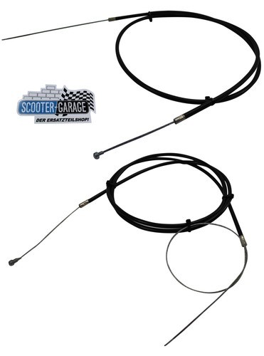 Bremszug set vorne hinten - bremszug, +