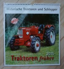 Traktoren früher Kalender