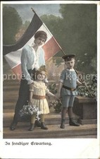 Schwarz Weiss Rot Fahne Kinder Soldat 