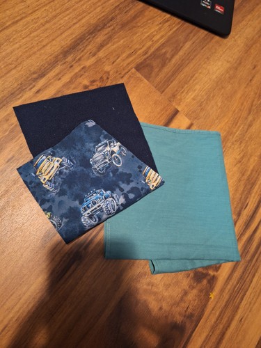 Stoffe stoffpaket blau türkis - stoffpaket,