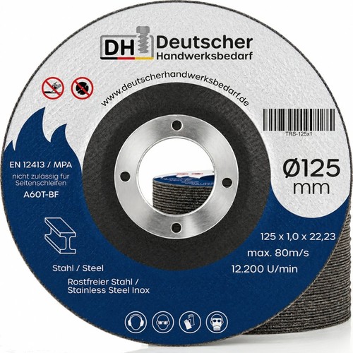 50x trennscheiben inox 125 - trennscheiben,