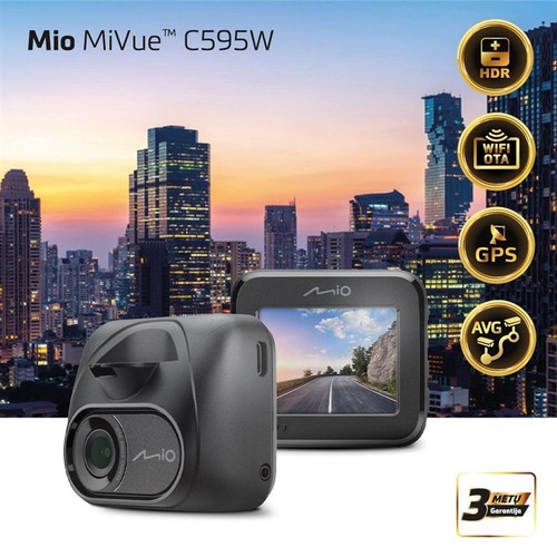 Mio mivue c595w dashcam - mivue,
