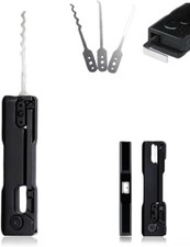 HIDRUO Lockpicking Set – Kompaktes Faltbares Werkzeug | Tragbares Übungs- & Anti