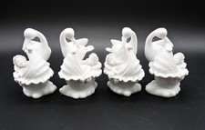 4 Stück Storch mit Baby