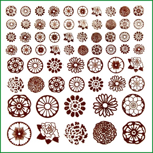 Gold decals einbrenndekor - /, 22