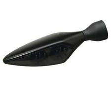 Blinker Kellermann Micro Rhombus Dark, schwarz, vorne rechts / hinten links