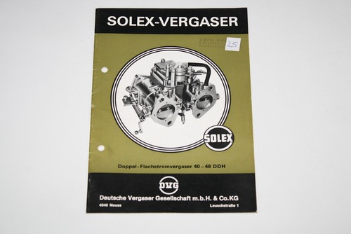 Solex 40ddh 45ddh 48 ddh - 40ddh,