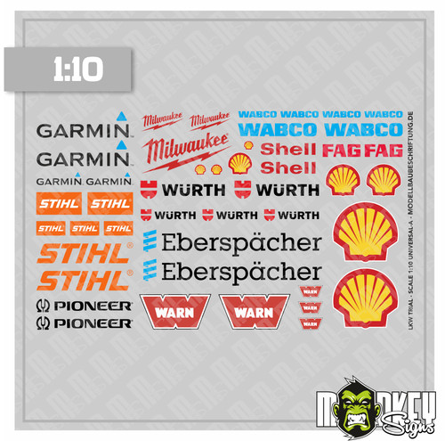 Lkw truck trial sponsoren - rc,