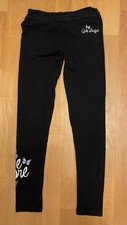 Mädchen Leggings Hose schwarz