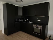 Moderne Einbauküche Anthrazit