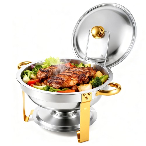 Runden edelstahl chafing dish - runden,