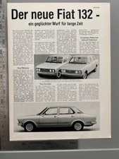 1972 Der neue Fiat 132