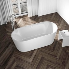 Freistehende Badewanne  Acryl MIO 2.0 Weiß 170 cm B-Ware 257203730390