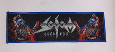 Sodom Code Red Strip Patch Aufnäher ca. 20x6 cm Nr. A 205 Vintage