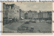 Postkarte, AK, Bunzlau , der Marktplatz , Schlesien (100)