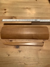 Alte antike Stiftablage Holz