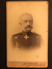 CDV Oberst, General mit Kronenorden Komturkreuz EK 1+2 , Foto Schreiber Bromberg