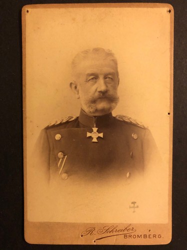 Cdv oberst general mit - oberst,,