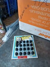 20x NEU Rad-Caps Schwarz 19mm Radschrauben Radmutterkappen Abdeckkappen