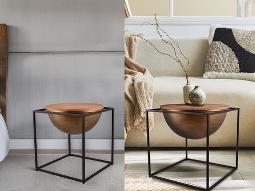Couchtische mit metallgestell - couchtische,