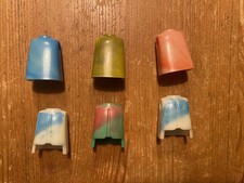 Playmobil 6 x different upper body Fehlguss.!!! Rar Rarität selten Klicky 