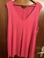 Top Tunika Long Damen Neu Yours Clothing 50/52 Pink