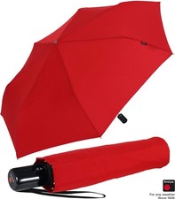 Knirps Regenschirm Mini-Taschen-Schirm Slim Duomatic Auf-Zu Automatik klein