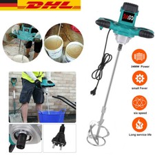 Rührwerk Mörtelrührer Rührgerät Mörtelmischer Handrührwerk Beton Rührstab 2400W