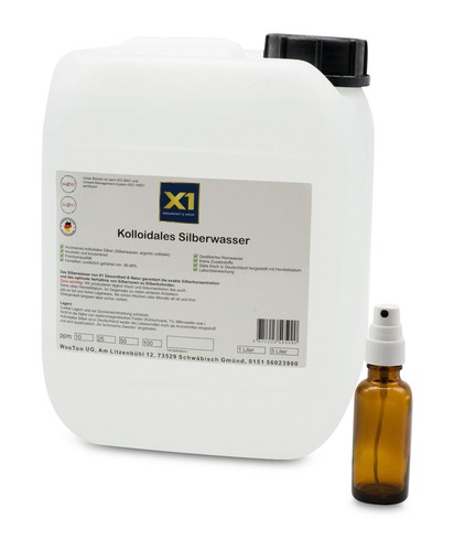 Kolloidales silberwasser - silberwasser, 25
