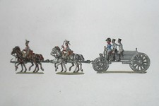 Zinnfiguren, Flachfiguren, Frankreich 1806/15, Ambulanzwagen, einseitige SB