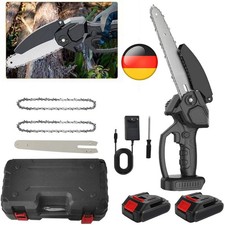 8 Zoll Akku Mini Kettensäge Akku Elektro Handkettensäge Motorsäge Für Makita