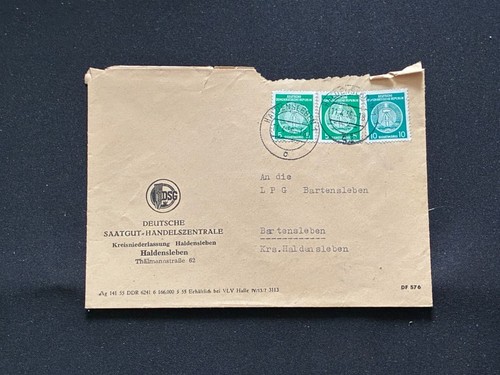 Belege ddr dienstpost - belege, (a)