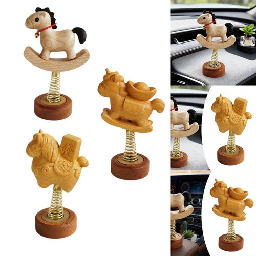 Pferdefigur aus holz - pferdefigur,