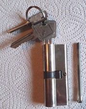 Abus Schloss Schließzylinder 35 / 35 cm mit 3 Schlüsseln