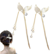 2PCS Haarstab Haarstäbchen