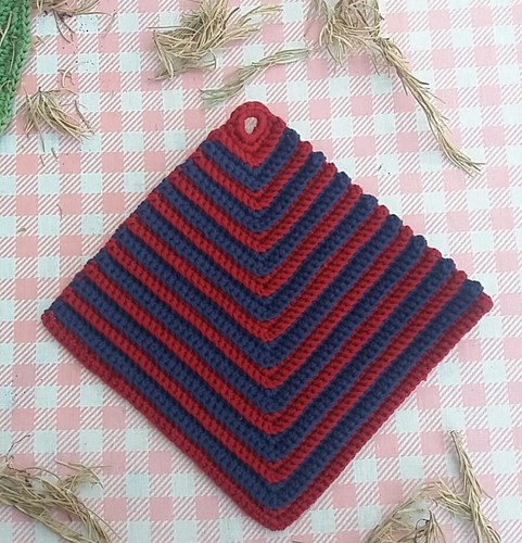 Topflappen topfuntersetzer - topflappen,