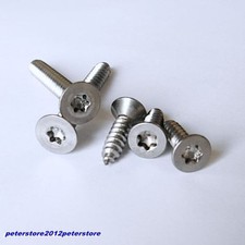 50Stk Blechschrauben DIN 7982 Edelstahl VA TORX Senkkopf 2,2mm bis 4,8 5,5 6,3mm